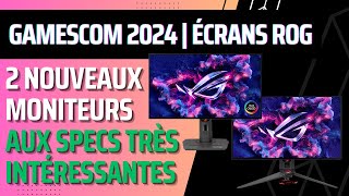 Nouveaux Asus OLED et QDOLED 27quot présentés au Gamescom 2024 [upl. by Ardnuahs]