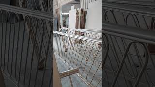 STEEL RAILINGS PAINT FINISHED [upl. by Airetnahs923]