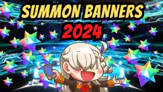 Fate Grand Order  All Summon Banners For 2024  FGO NAGlobal Ver [upl. by Eelytsirk394]