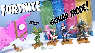 Fortnite Toys Action Figures Squad Mode Pack 2018 Jazwares [upl. by Yntrok]