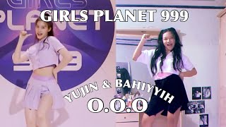 Girls Planet 999  OOO OverampOverampOver Dance Cover RAP PART with CLC YUJIN amp BAHIYYIH kiaraazs [upl. by Getter]