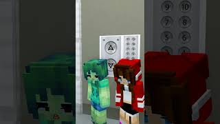 PoolaEvil Herobrine vs Smart Zombie Girl and JJsister BACKROOM 2 Water Park [upl. by Aryn292]