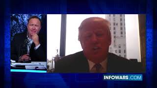 InfoWars Alex Jones Interviews Donald Trump  December 2 2015 [upl. by Grand]