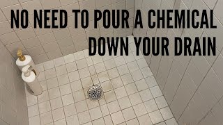 How to Clear a Clogged Drain  The 50 Tool to Unclog Your Shower Drain [upl. by Helfant567]