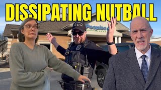 WHO’S THE DISSIPATING NUTBALL NOW KAREN  First Amendment Audit Lancaster OH Part 1 [upl. by Tiduj9]