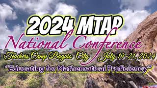 2024 MTAP NATIONAL CONFERENCE [upl. by Grishilde431]