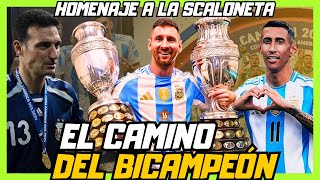 ARGENTINA BICAMPEÓN DE AMÉRICA 2024 El Camino de la albiceleste hacia la gloria eterna [upl. by Neelrahc985]