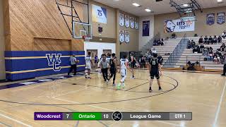 Woodcrest vs Ontario Christian [upl. by Annaliese]