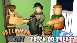 Halloween Night robloxน้องนินาน้องนิชา roblox [upl. by Yssep]