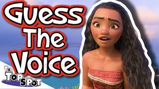 Moana 2016 Quiz  Can YOU Guess The MOANA Voice  The Topspot [upl. by Merrick]