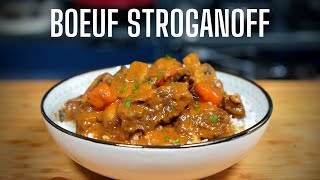 LE BOEUF STROGANOFF ULTIME  FOOD IS LOVE [upl. by Nnelg]