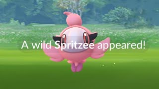 Spritzee Double Dust Spotlight Hour Live Pokemon Go [upl. by Theola]