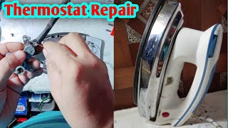 Wipro iron not Heating  how to repair Wipro iron Thermostat  press repair [upl. by Bobker]