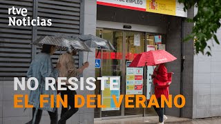 PARO El número de DESEMPLEADOS supera los 27 mill y pone FIN a 5 MESES seguidos de BAJADAS l RTVE [upl. by Erehs]