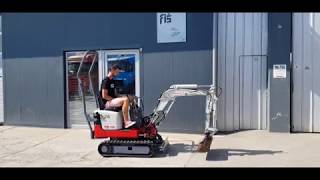 MICRO EXCAVATOR TAKEUCHI TB108 FIŠ TRUCKS amp MACHINERY SLOVENIA [upl. by Eked]