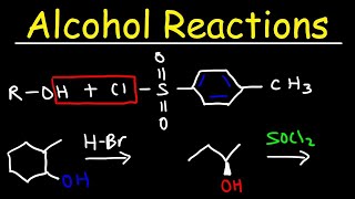 Organic Chemistry Alcohol Mechanisms amp Reactions [upl. by Parrish336]