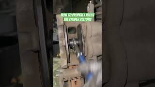 How To Easily Replace Your Brake Pads and Press the Brake Caliper Pistons DIY Brakes Press pistons [upl. by Jens842]