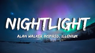 Nightlight  Alan Walker Inspiredillenium Albert Vishi remix •lyrics• [upl. by Appilihp998]