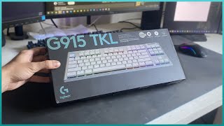 Unboxing  Prima Impresie  Tastatura Logitech G915 TKL [upl. by Nevla]