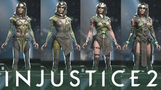 INJUSTICE 2  All Epic Gear Sets  Enchantress [upl. by Andrade]