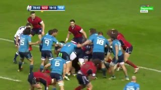 Rugby tutte le mete dellItalia nel 6 nazioni 2015 HD [upl. by Ahsoym549]