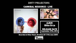 Dirty Projectors  Cannibal Resource Live [upl. by Chrystel]