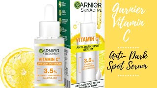 Did Garnier Vitamin C AntiDark spot serum work in 6 days [upl. by Pitzer]