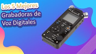 Los 5 Mejores Grabadoras de Voz Digitales 2022 [upl. by Hanahsuar]