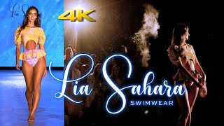 LIA SAHARA SWIMWEAR  4K  Fashion Runway Show 2021 by DCSW  SLS Hotel  Miami Swim Week  Jul 08th [upl. by Fretwell]