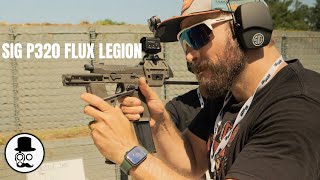 Actually really fun  SIG Sauer P320 FLUX LEGION  first shots [upl. by Ames]