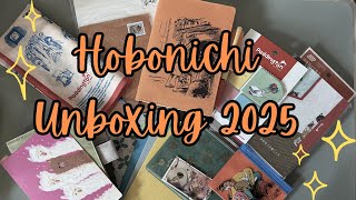 Hobonichi 2025 Unboxing [upl. by Floris]