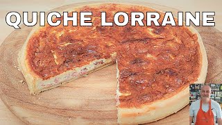 Comment faire la quiche lorraine très rapidement et facilement [upl. by Cathrine]