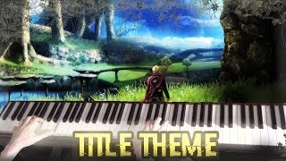 Xenoblade Chronicles  Title Theme on Piano  Aqare  AquareCover [upl. by Dalury]