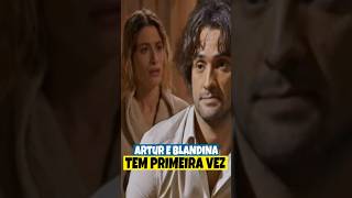 Artur e Blandina tem primeira vez na novela No Rancho Fundo noranchofundo novela novelas [upl. by Bennink460]