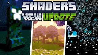 HUGE SHADERS UPDATE for Minecraft Bedrock Edition Players [upl. by Onairam]