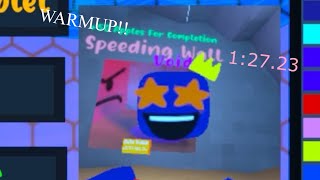 WARMUP CR Speeding Wall in 12723 [upl. by Yllil]