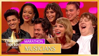 Lewis Capaldi Cant Handle His Own Joke  Best of Musicians Marathon  The Graham Norton Show [upl. by Malvie235]