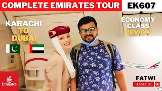 EP 03  emirates flight review EK607  Wild Eye by Ilyas  Karachi to Dubai 🇦🇪 ✈ [upl. by Nnaid]