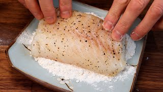 Everyone loves this easy fish and vegetable dinner Quick and Delicious Cod Recipe [upl. by Dilks]