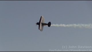 2017 Dover AFB Open House amp Air Show  Keith Davis  Pitts S2B [upl. by Kain]