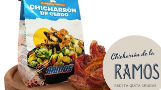 Chicharrón de la RAMOS en salsa especial para la cruda  Receta  Monterrey [upl. by Bradeord]