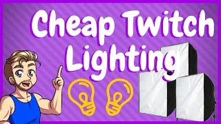 Best Cheap Lighting Kit For Twitch Streaming amp Beyond [upl. by Namreg869]