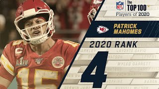 4 Patrick Mahomes QB Chiefs  Top 100 NFL Players of 2020 [upl. by Merrick]