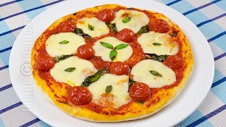 Pizza margherita facuta in casa  JamilaCuisine [upl. by Ultun152]