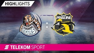 Straubing Tigers  Krefeld Pinguine  17 Spieltag 1819  Telekom Sport [upl. by Rather]