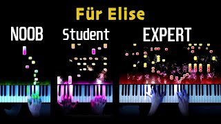 5 Levels of Für Elise Piano [upl. by Siegfried143]