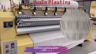 3000mm ruffles machine ZJ816 [upl. by Hannibal]