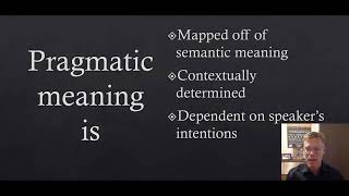 A Brief Introduction to Pragmatics vs Semantics [upl. by Willy824]