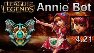 Annie Bot  Annie vs LeBlanc  Mid  Master Preseason S5  288 [upl. by Shirleen]