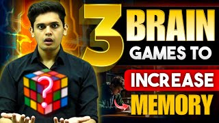 3 Secret Brain Games to Increase Memory🤯 Become SuperHuman in 21 Days Prashant Kirad [upl. by Enyalaj]